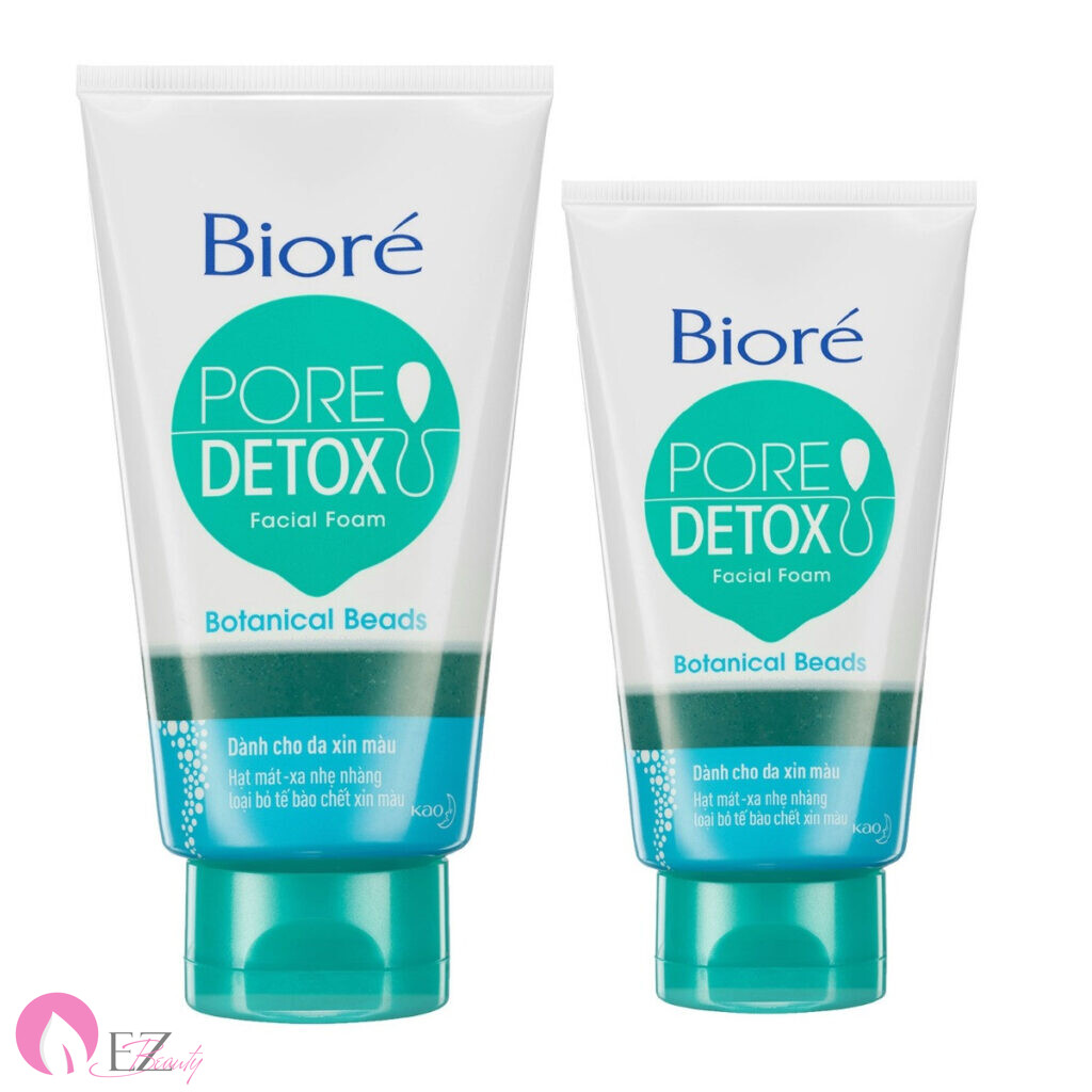 Sữa rửa mặt biore pore detox
