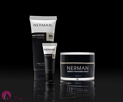 Công dụng trị mụn của bộ sản phẩm Nerman dành cho nam giới