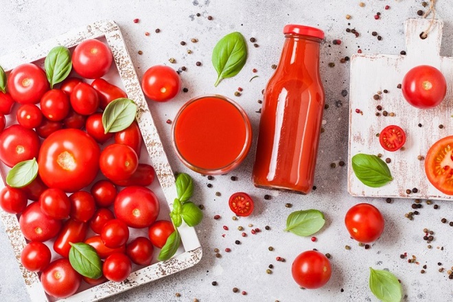 Giảm cân với nước ép cà chua