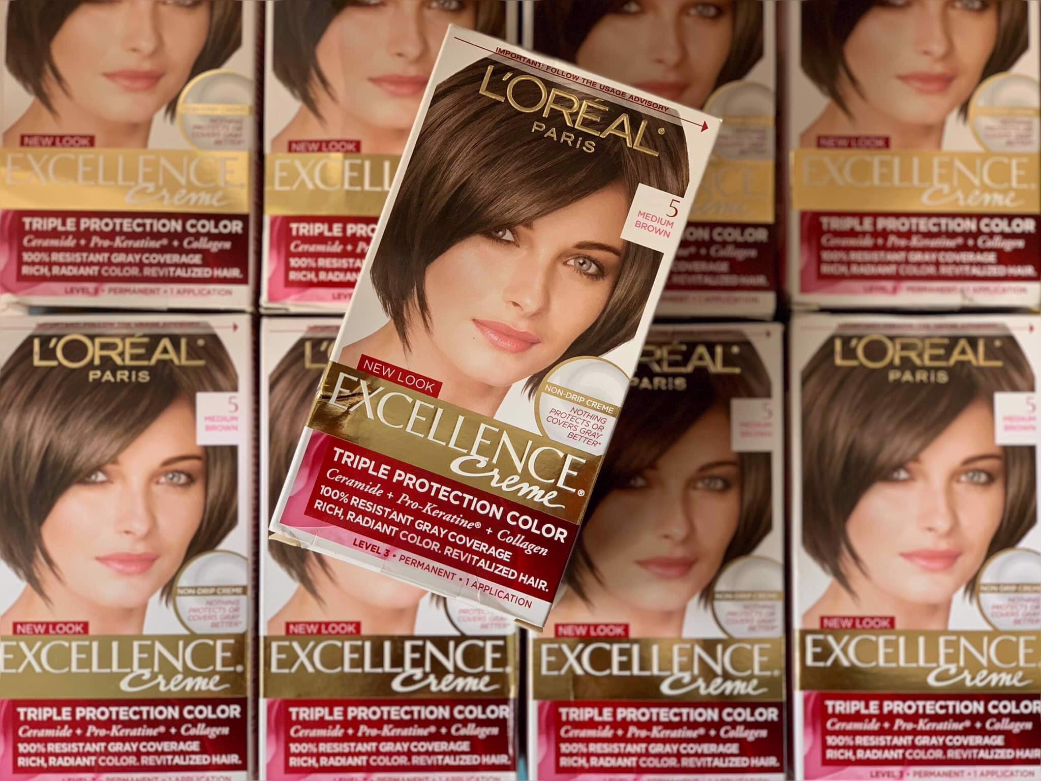Dòng sản phẩm thuốc nhuộm tóc bán chạy nhất của l'oréal