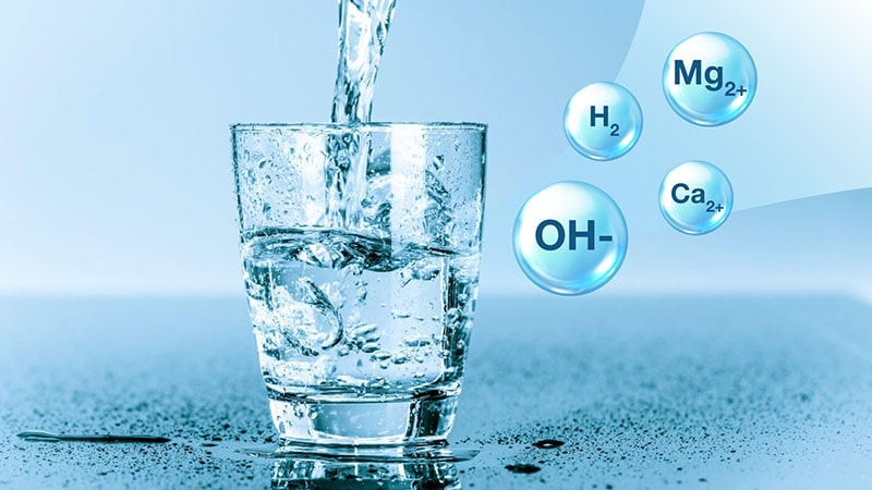 Nước tốt là nước có chứa nhiều khoáng chất tốt cho cơ thể con người
