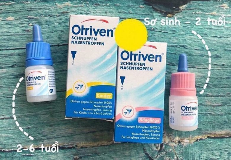 Thuốc Otrivin cho trẻ em và người lớn