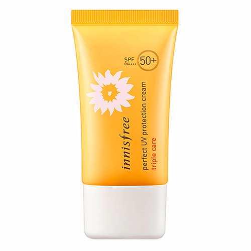 Innisfree uv perfect uv protection cream long lasting for dry skin