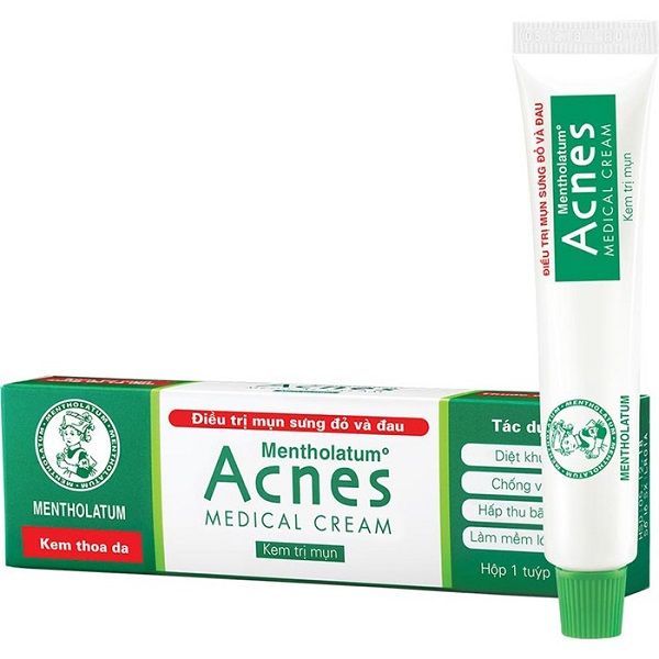 Kem trị mụn acnes medical cream