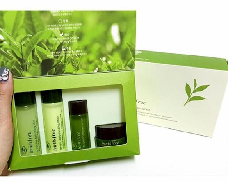 Bộ mỹ phẩm Hydration Skincare Set with Green Tea
