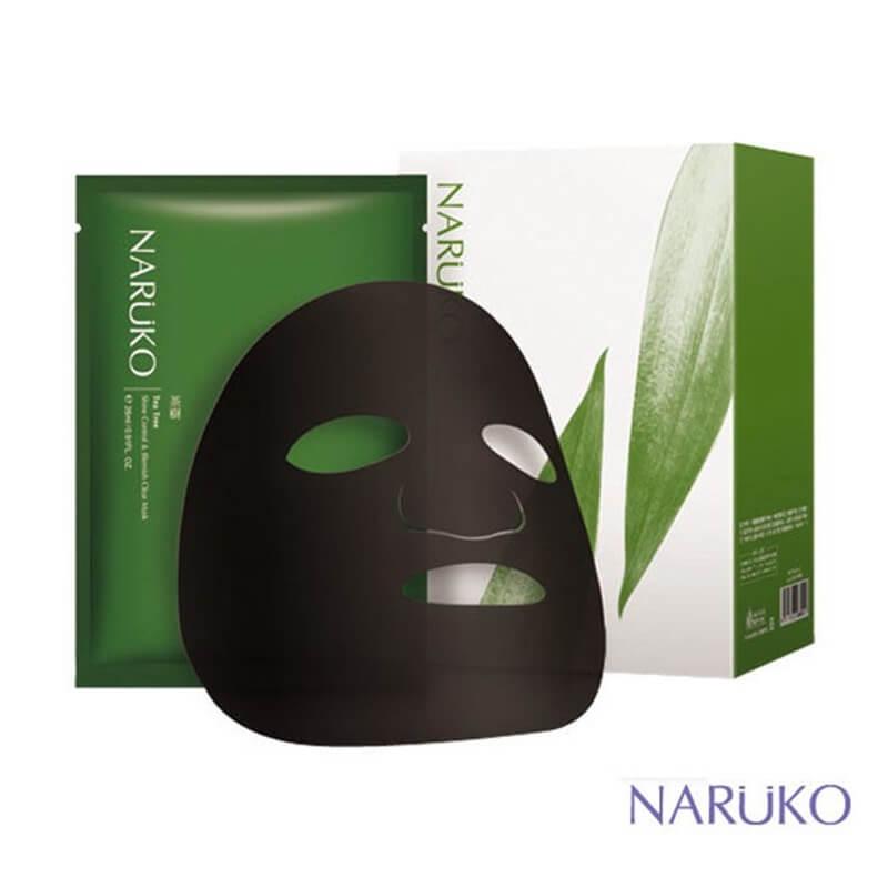 Naruko tea tree shine control & blemish clear mask