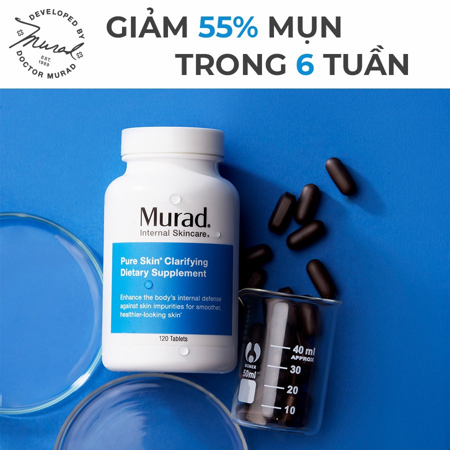 Viên uống giảm mụn Murad Pure Skin Clarifying Dietary Supplement