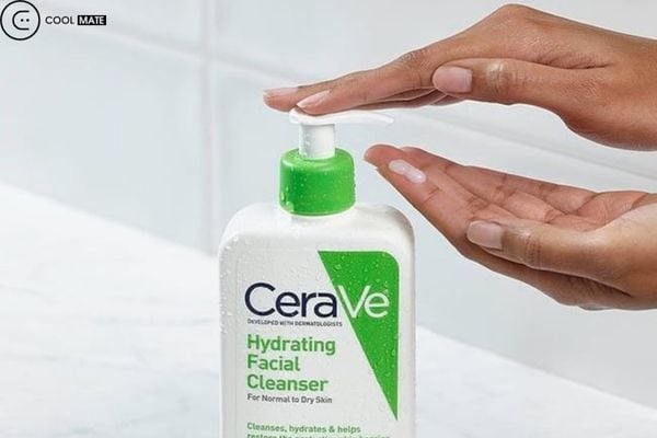 Sữa rửa mặt cerave hydrating facial cleanser