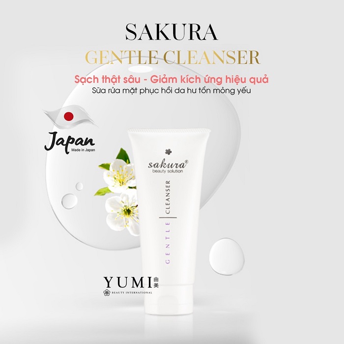 Sữa rửa mặt Sakura Gentle Cleanser