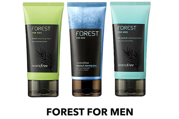 Innisfree forest for men - giải pháp làm sạch da tối ưu cho nam giới