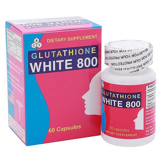 Review viên uống trắng da Glutathione White 800 từ người sử dụng